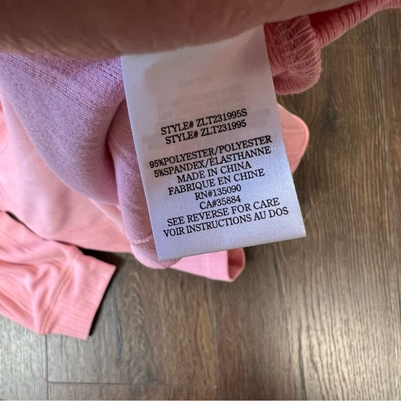 🆕 Z SUPPLY The Blush Dusk Pointelle Top SZ LG - Picture 5 of 5